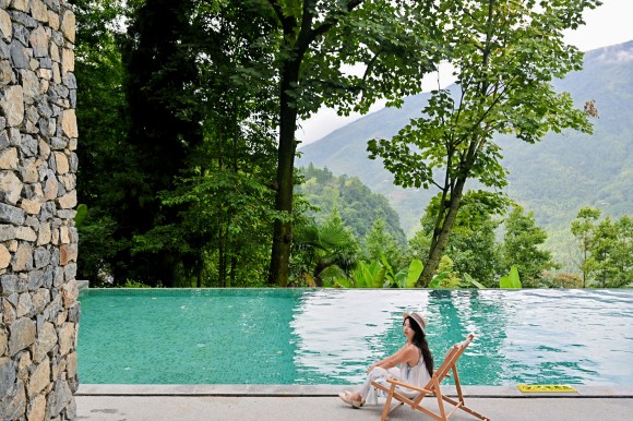 上山上·抱翠民宿。熊桂伟 摄